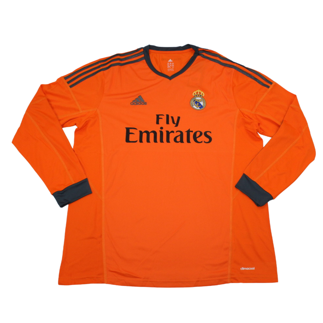 Real Madrid Alternative Orange Langarm 13/14