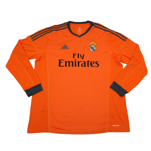 Real Madrid Alternative Orange Langarm 13/14