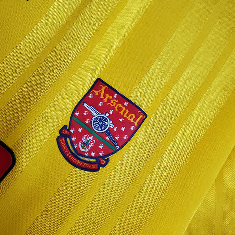 Arsenal Auswärts Gelb 93/94