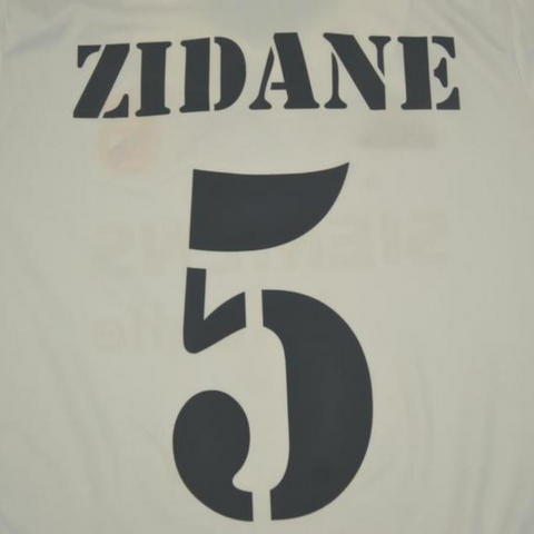 Real Madrid Heim 02/03 "Zidane" Nº 5