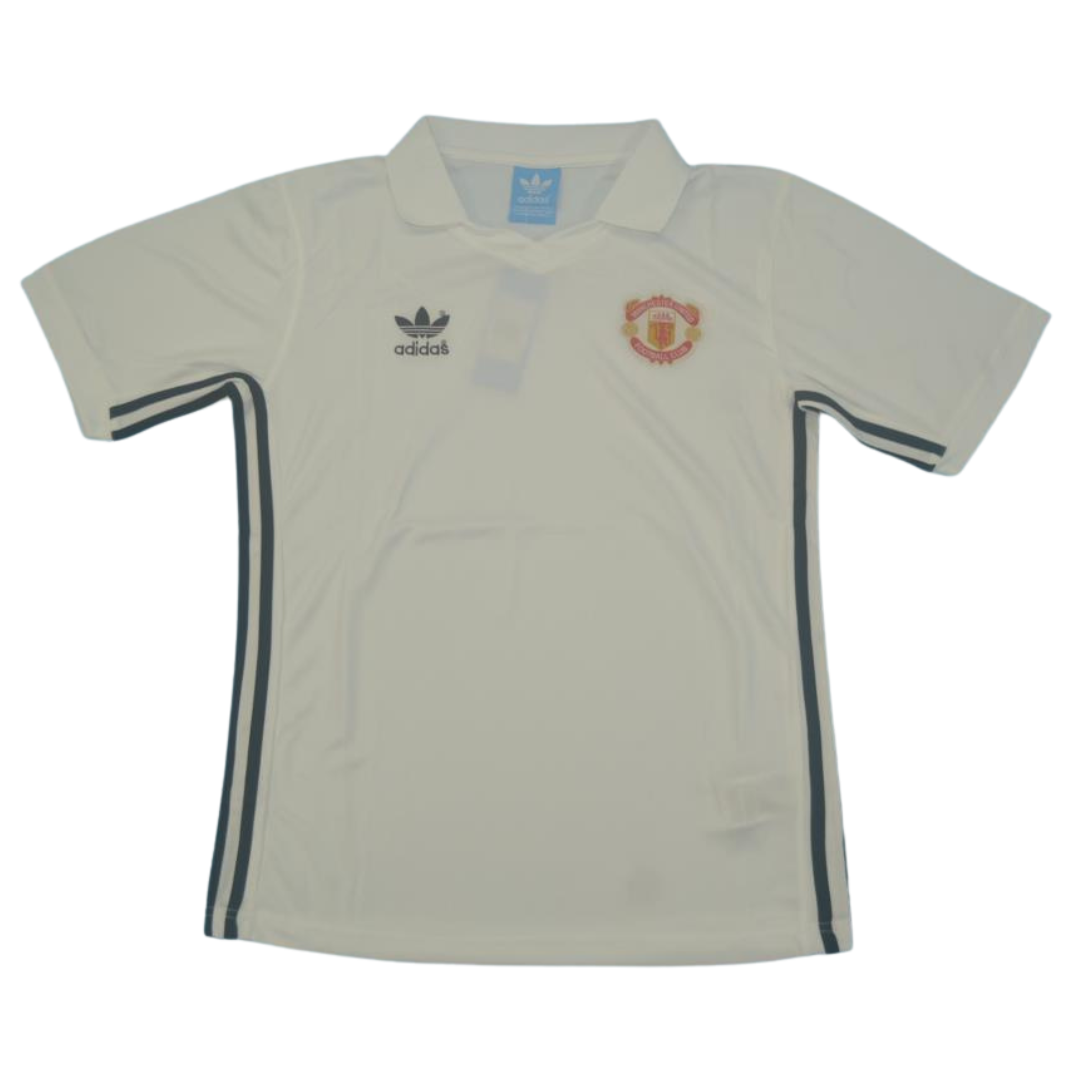 Manchester United Auswärts Weiß 80/82