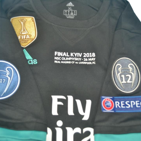 Real Madrid Auswärts Sleeve 17/18