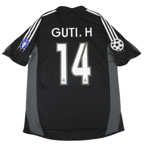 Real Madrid Auswärts Black 04/05 "Guti. H" Nº 14