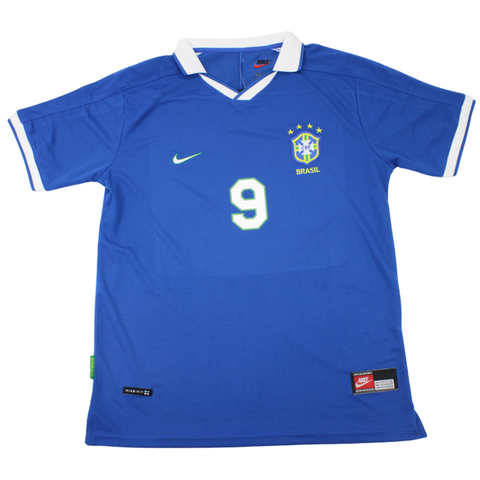 Brasilienien Auswärts Blau 1997 "Ronaldo" Nr.9