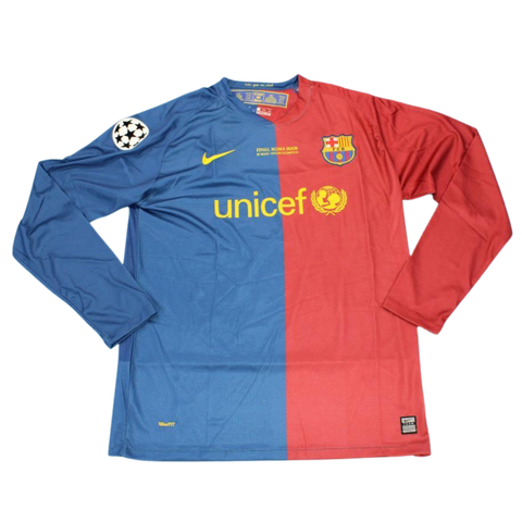Barcelona UCL Final Langarm 08/09 "Piqué" Nº 3