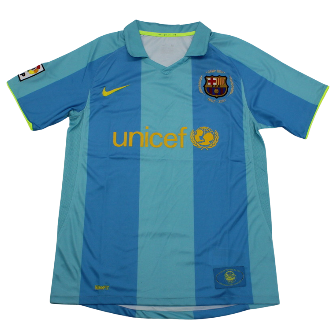 Barcelona Auswärts Blau 07/08