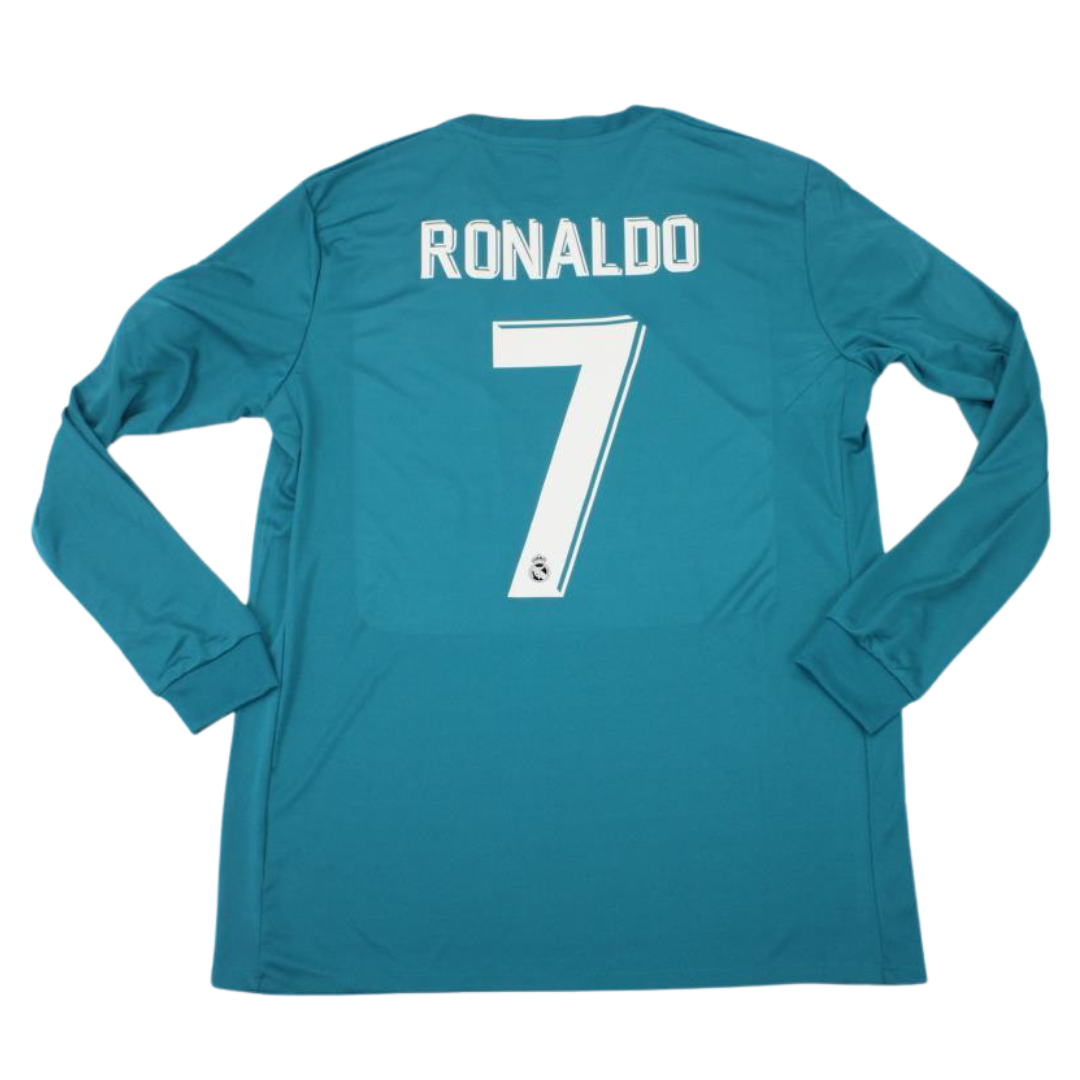 Real Madrid Auswärts Thrid Langarm 17/18 "Ronaldo" Nº 7