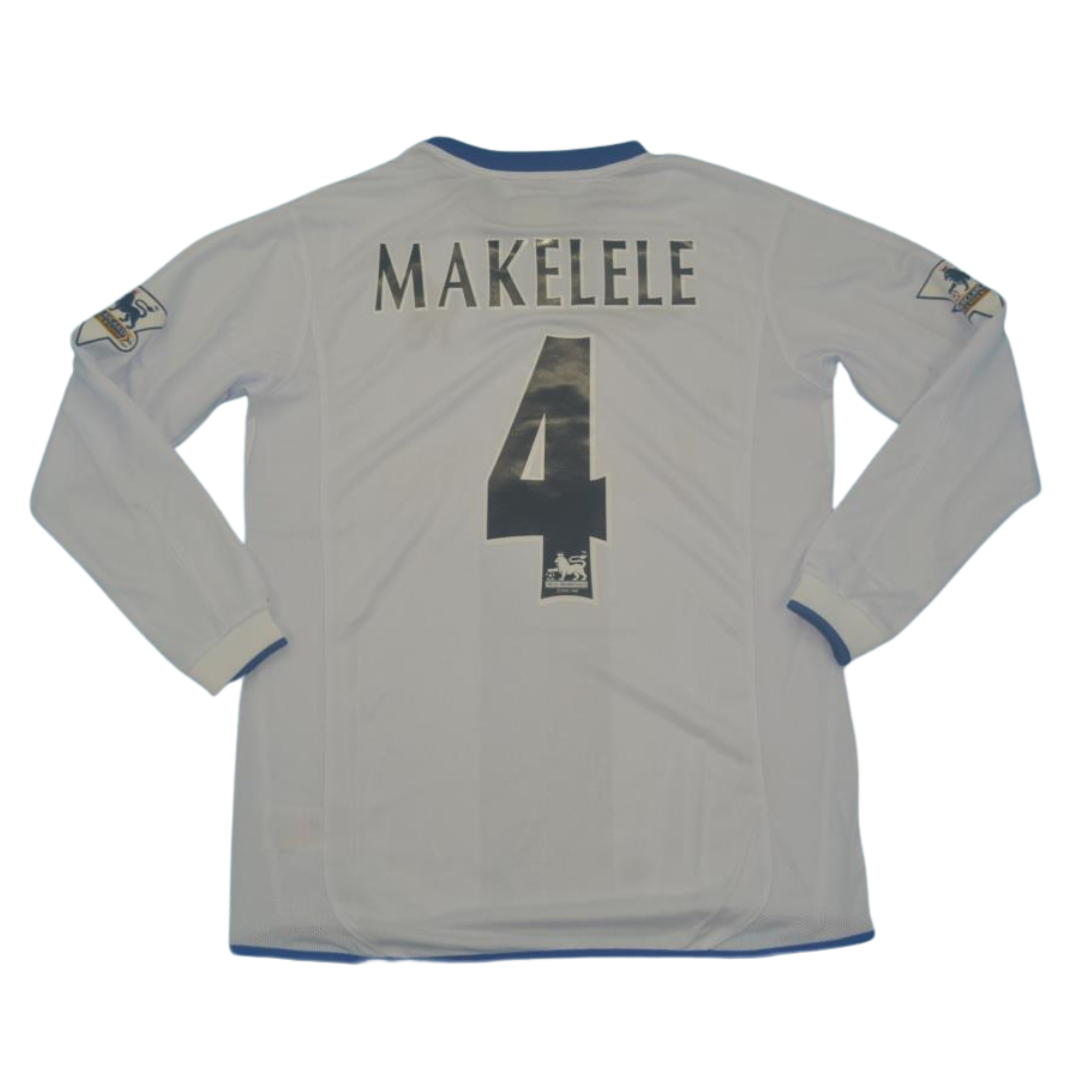 Chelsea Auswärts Weiß Langarm 03/05 "Makelle" Nº 4