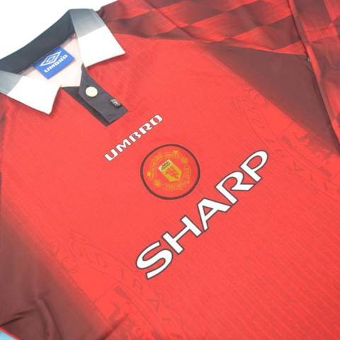 Manchester United Heim Langarm 96/98 "Cantona" Nº 7