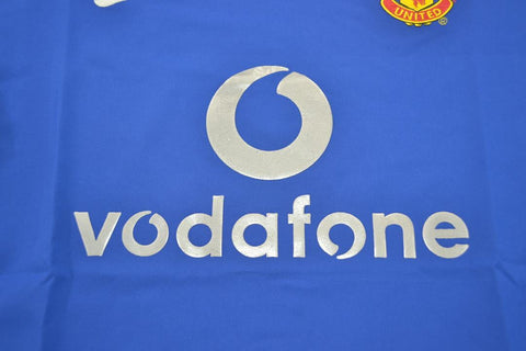 Manchester United Auswärts Blau 02/03