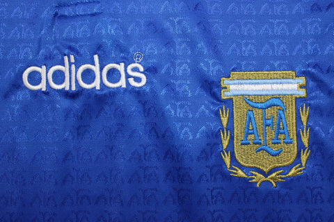 Argentinien Auswärts Blau Langarm 1994