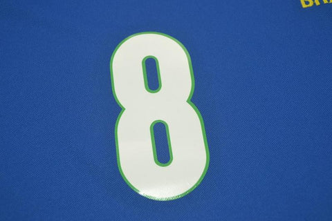 Brasilienien Auswärts Blau 1998 "Dunga" Nr.8