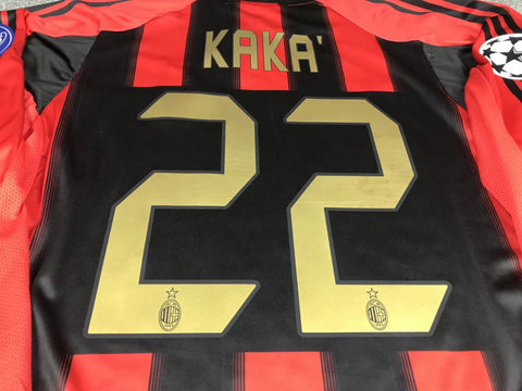 Milan Heim UCL Version Langarm 04/05 "Kaká" Nr.22