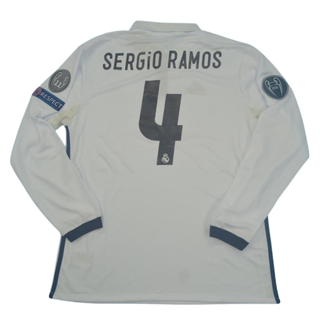 Real Madrid Heim Langarm 16/17 "Sergio Ramos" Nº 4