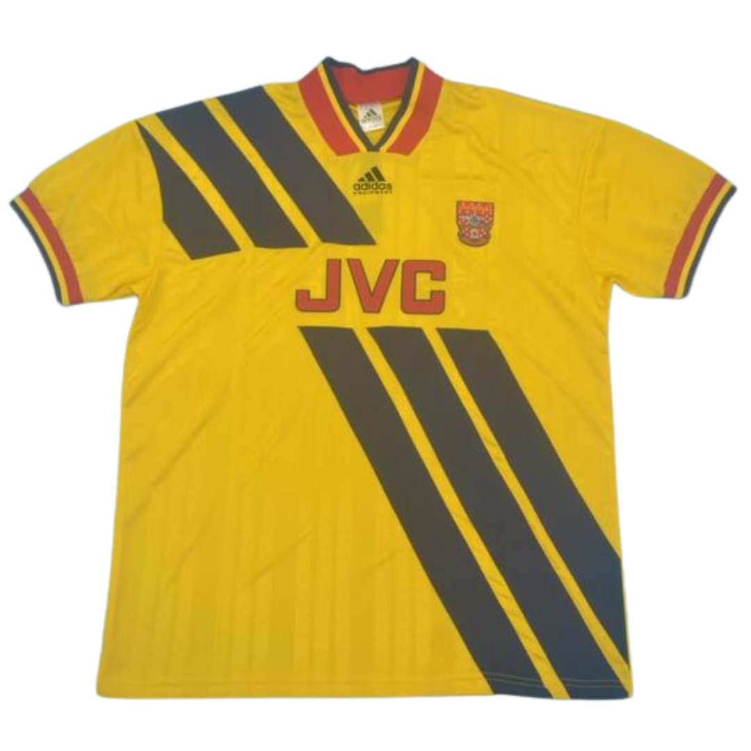 Arsenal Auswärts Gelb 93/94