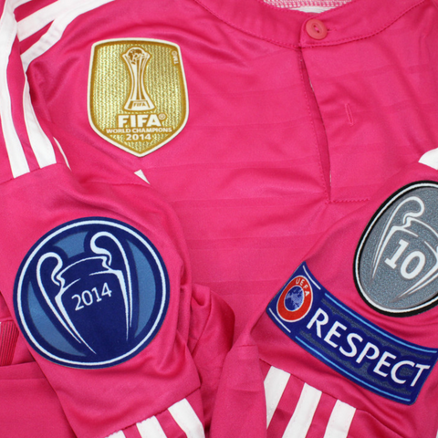 Real Madrid Auswärts Pink Langarm 14/15
