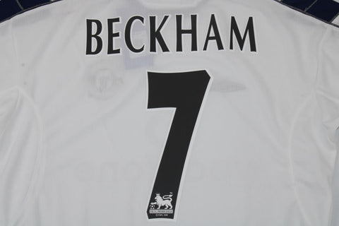 Manchester United Weiß Auswärts 99/00 "Beckham" Nº7