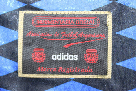 Argentinien Auswärts Blau Langarm 1994
