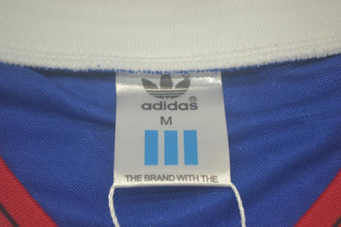 Manchester United Blau Langarm 86/88