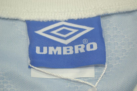 Manchester United Auswärts Blau Weiß 94/96
