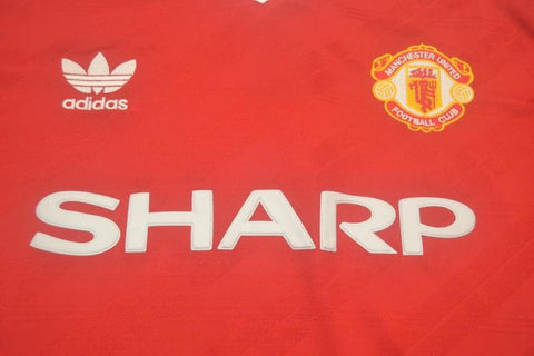 Manchester United Heim Langarm 86/88