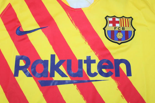 Barcelona Auswärts Alternative Gelb 19/20 "Piqué" Nº 3