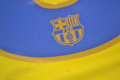 Barcelona Auswärts Gelb 08/09 "Iniesta" Nº 8