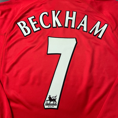 Manchester United 00/02 Heim "Beckham" Nº7