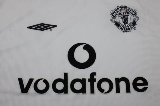 Manchester United Auswärts Weiß 99/00