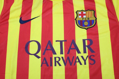 Barcelona Auswärts Gelb Rot 13/14 "Neymar Jr." Nº 11