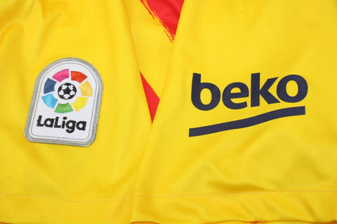 Barcelona Auswärts Alternative Gelb 19/20 "Ferran" Nº 19