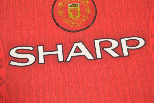 Manchester United Heim Langarm 96/98