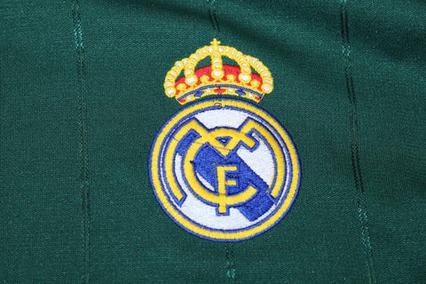 Real Madrid Auswärts Alternative Grün Langarm 12/13
