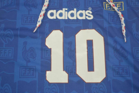Frankreich Heim 1996 "Zidane" N°10