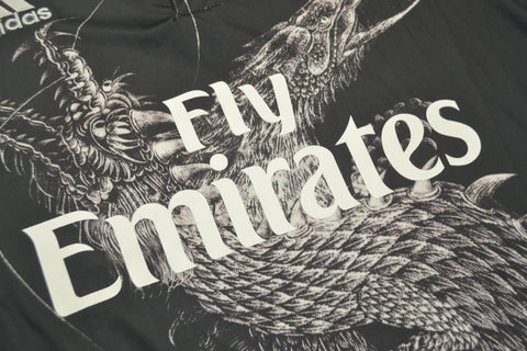 Real Madrid Alternative Black Langarm 14/15