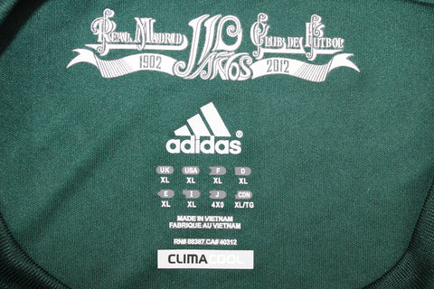 Real Madrid Auswärts Alternative Grün Player Version 12/13