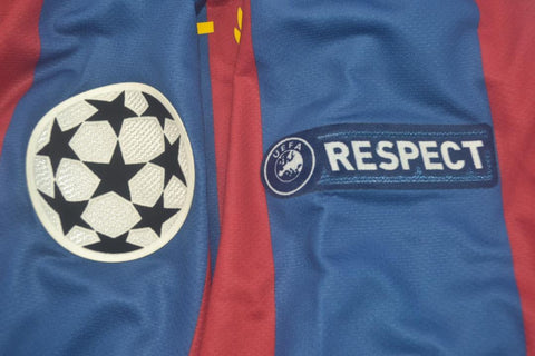 Barcelona Heim Langarm 10/11 "David Villa" Nº 7