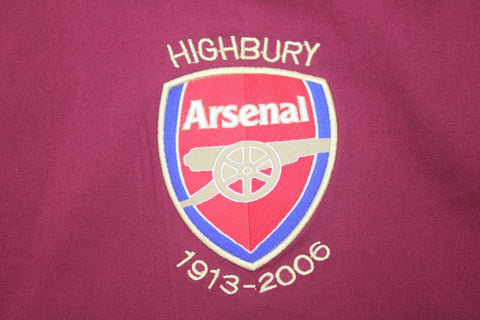 Arsenal Heim Dark Rot Langarm 05/06