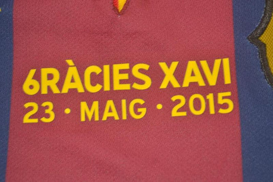 Barcelona Heim 14/15 "A. Iniesta" Nº 8
