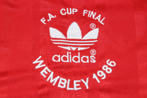 Liverpool Heim Double Winners Langarm 85/86