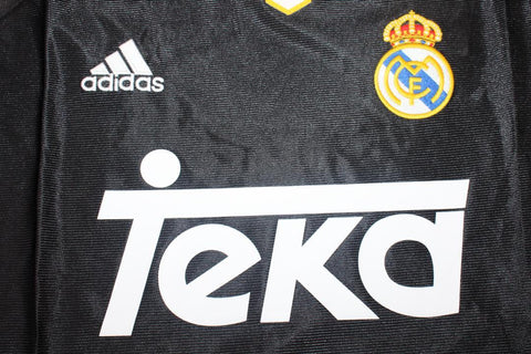 Real Madrid Auswärts Black Langarm 99/00