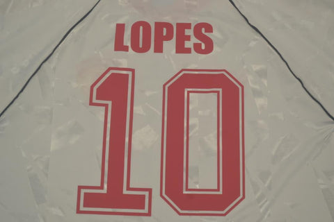 Manchester United European Cup Winner Weiß 1991 "Lopes" Nº 10