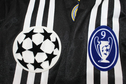 Real Madrid Auswärts Black Langarm 04/05