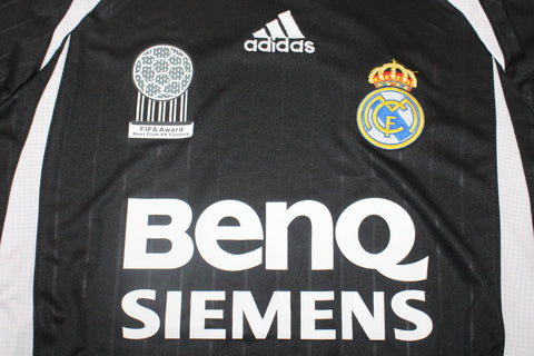 Real Madrid Auswärts Alternative Langarm 06/07